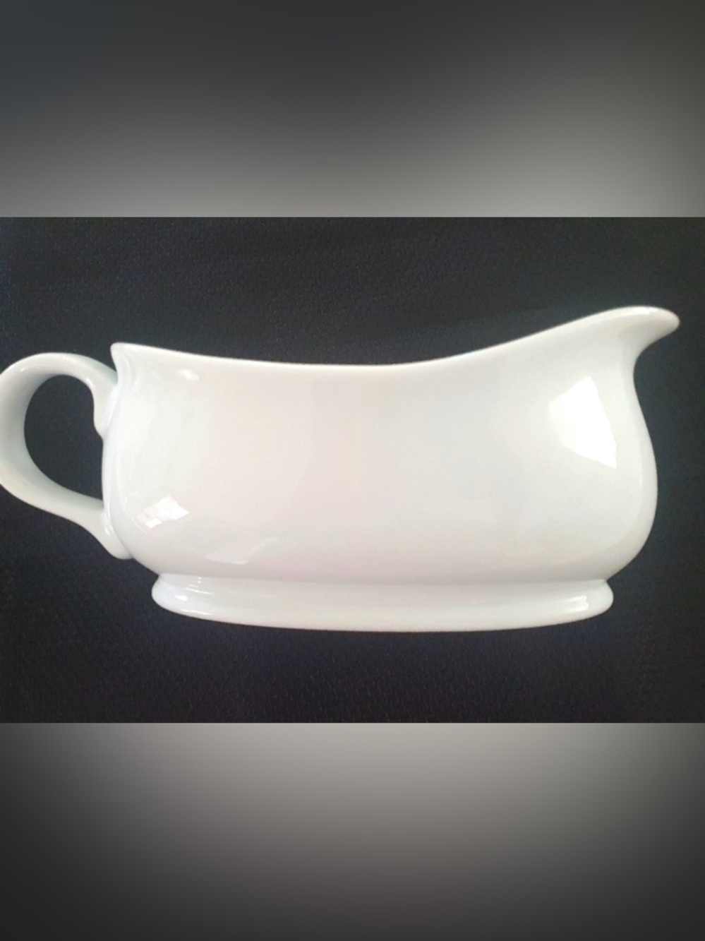Threshold White Ceramic Gravy Boat